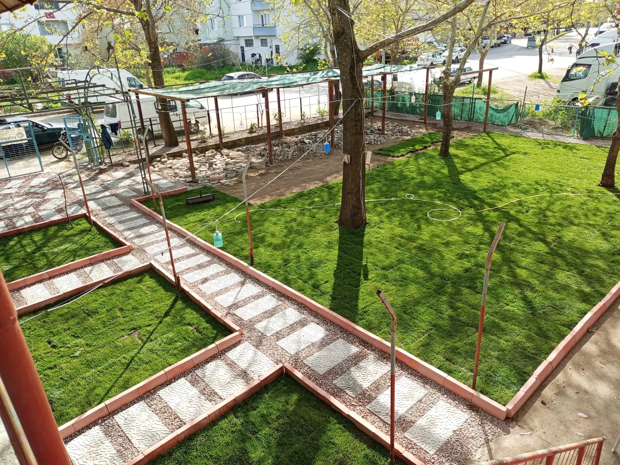 Karacabey çim döşeme uygulaması görsel 5
